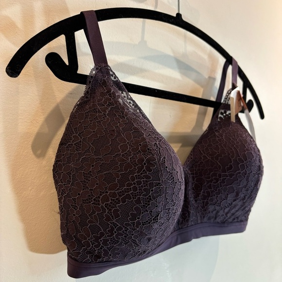 WONDERBRA Sz 36DD Lace Escape No Dig In Comfort Band No Underwire Padded Bra NEW - Picture 2 of 11